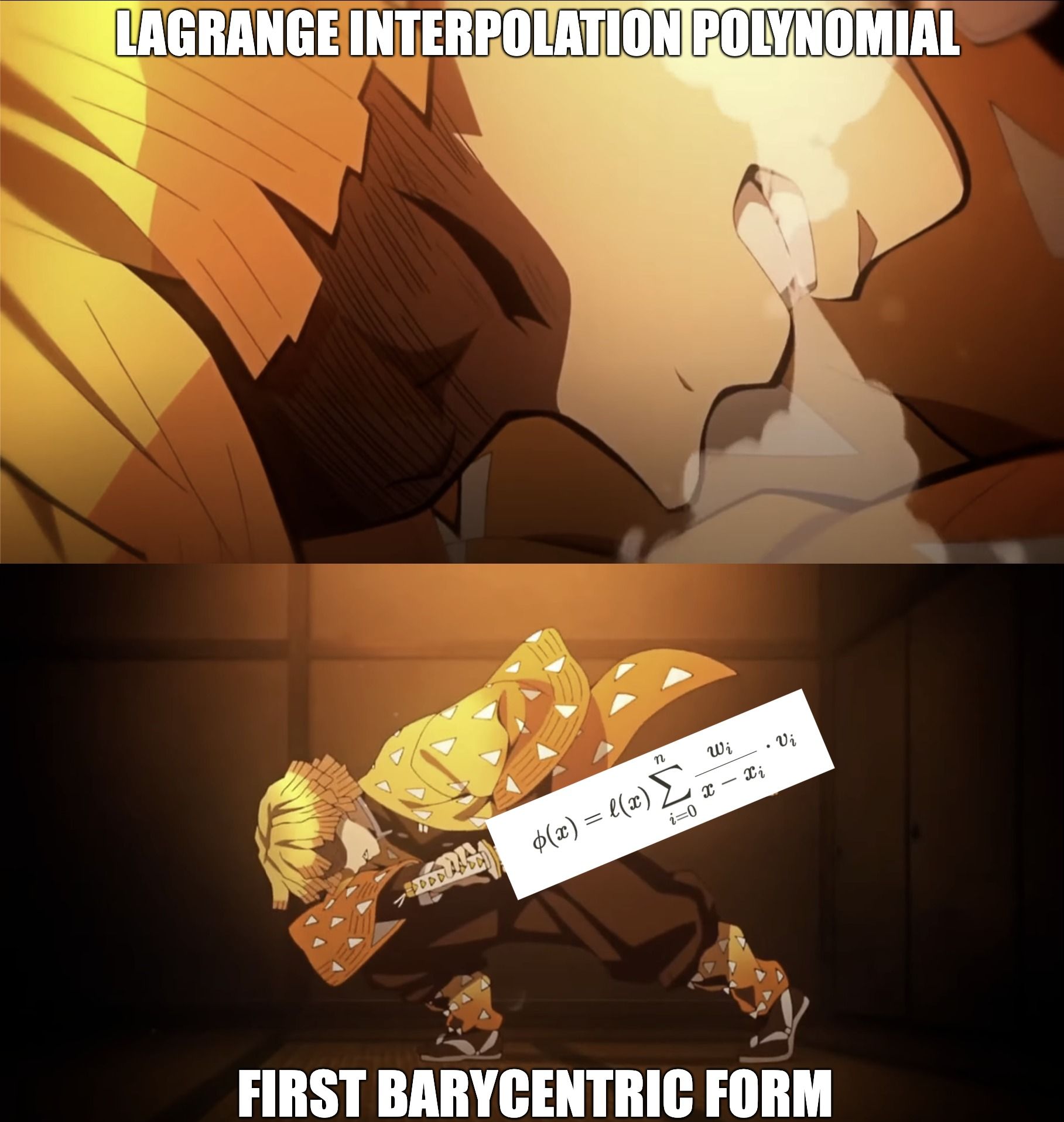 Barycentric Interpolation